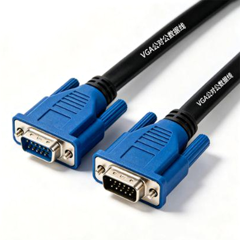 Премиальный 3+6 полнопроводной кабель VGA-VGA